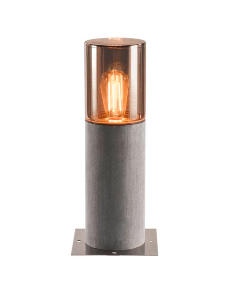 Bedlampe udendørslamper havelamper indkørsel grå sort udendørs gulvlampe