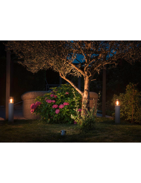 Bedlampe udendørslamper havelamper indkørsel grå sort udendørs gulvlampe