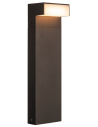 L-LINE 50 Udendørs bedlampe i aluminium H50 cm 7W LED - Antracit