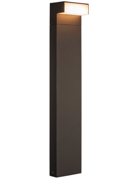 Bedlampe led udendørslamper havelamper indkørsel udendørs gulvlampe sort