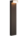 L-LINE 80 Udendørs bedlampe i aluminium H80 cm 7W LED - Antracit