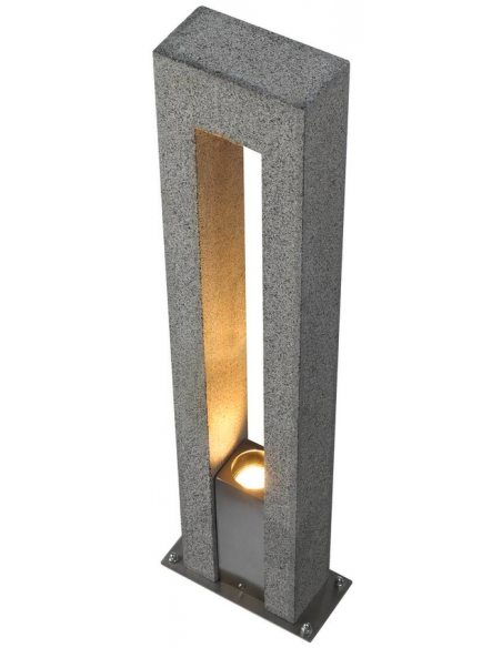 Bedlampe udendørslamper havelamper indkørsel grå sort udendørs gulvlampe