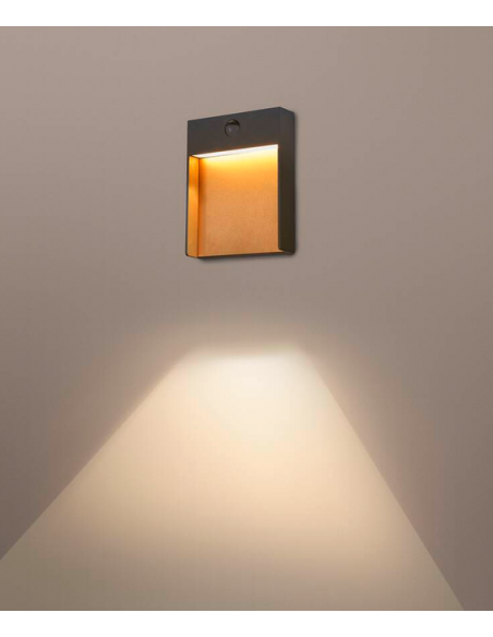 udendørslampe moderne nordisk design led væglampe udendørs havelampe væg sensor