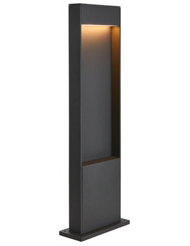 Bedlampe led udendørslamper havelamper indkørsel udendørs gulvlampe sort
