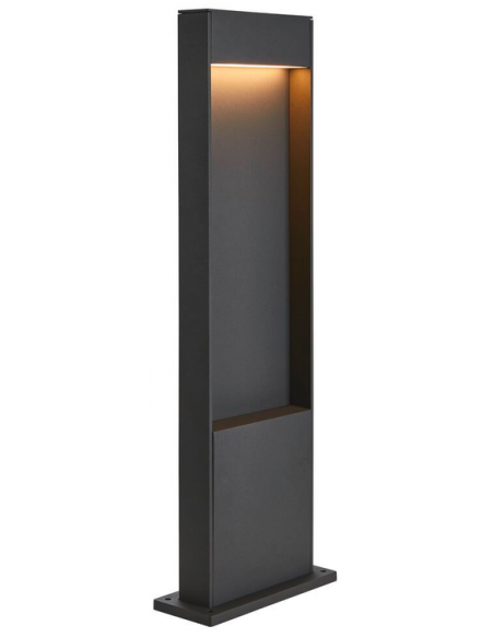 Bedlampe led udendørslamper havelamper indkørsel udendørs gulvlampe sort