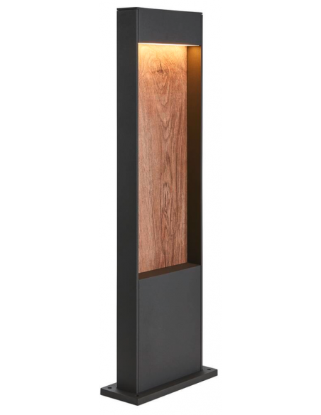 Bedlampe led udendørslamper havelamper indkørsel udendørs gulvlampe sort