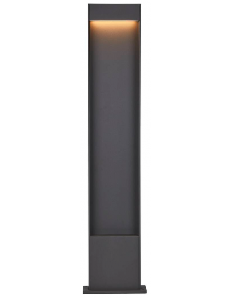 Bedlampe led udendørslamper havelamper indkørsel udendørs gulvlampe sort