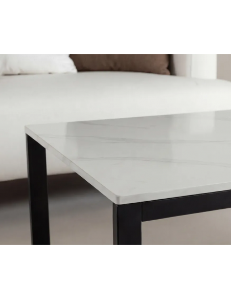 sofabord marmor moderne design hvid sten moderne stuebord