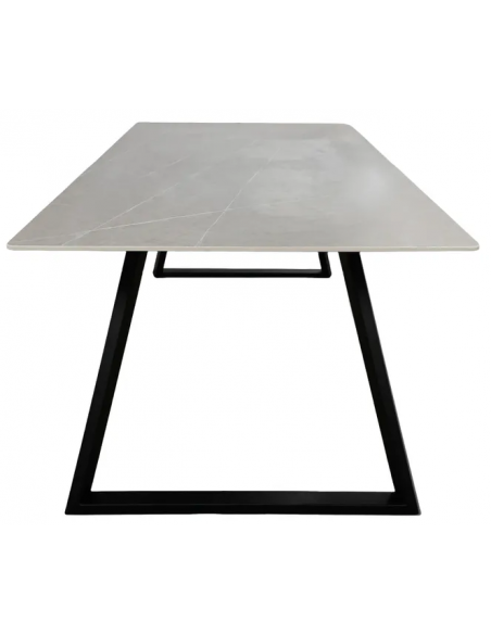 spisebord marmor hvid sort sten moderne design