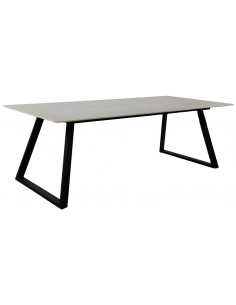spisebord marmor hvid sort sten moderne design