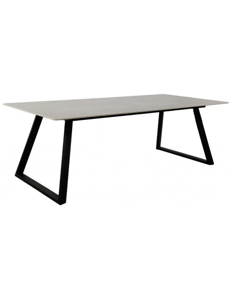 spisebord marmor hvid sort sten moderne design