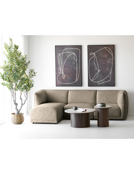 chaiselong sofa stof brun moderne design chaiselongsofa højre venstre