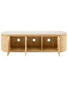 tvbordet træ egetræ massiv design retro nordisk dansk skuffer skabe 2