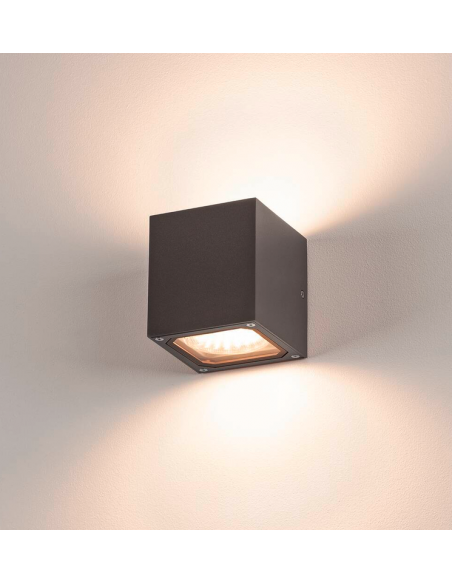 udendørslampe moderne nordisk design led væglampe udendørs havelampe væg up down op ned