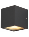SITARA Udendørs up/down væglampe i aluminium H11,5 cm 2 x GX53 LED - Antracit