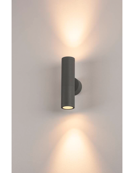 udendørslampe moderne nordisk design led væglampe udendørs havelampe væg up down op ned