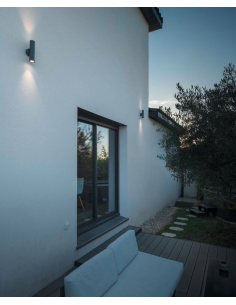 udendørslampe moderne nordisk design led væglampe udendørs havelampe væg up down op ned 2