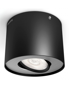 påbygningsspot loftspot spot påbygning led philips hvid sort