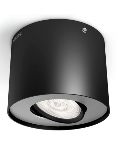 påbygningsspot loftspot spot påbygning led philips hvid sort