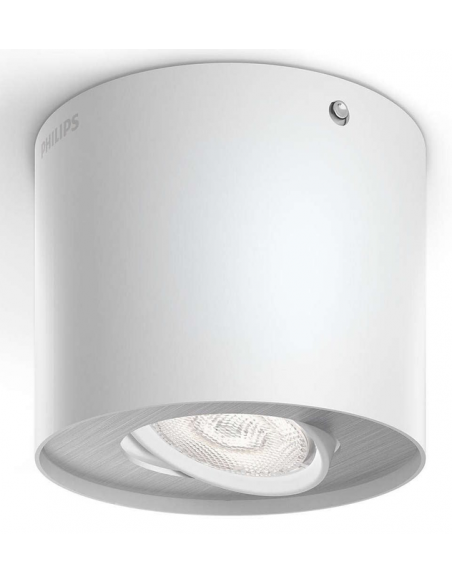 påbygningsspot loftspot spot påbygning led philips hvid sort
