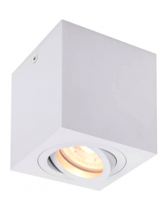 påbygningsspot loftspot spot påbygning led gu10 hvid sort
