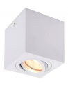 TRILEDO Påbygningsspot i aluminium H9,5 cm 1 x GU10 LED - Hvid