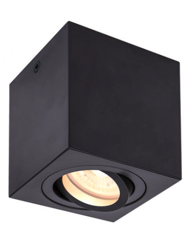 påbygningsspot loftspot spot påbygning led gu10 hvid sort