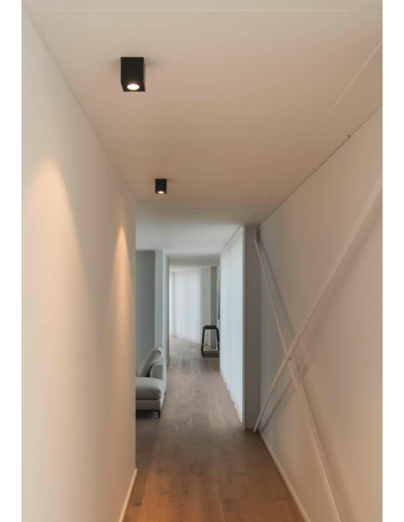 påbygningsspot loftspot spot påbygning led gu10 hvid sort