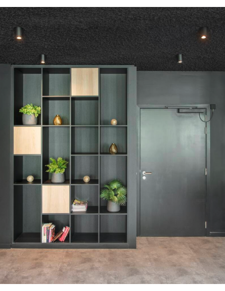påbygningsspot loftspot spot påbygning led gu10 hvid sort rund