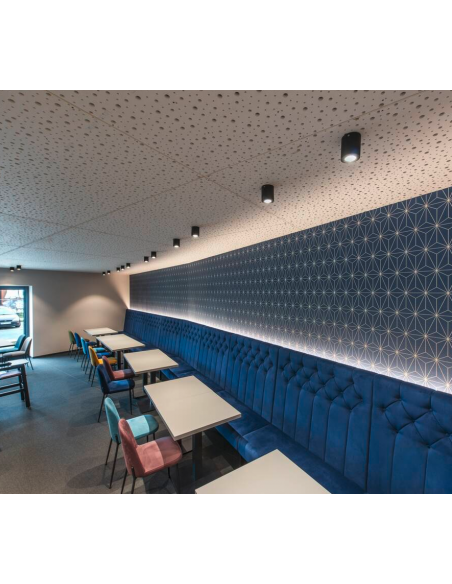 påbygningsspot loftspot spot påbygning led hvid sort rund