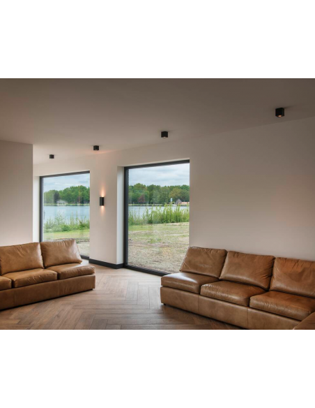 påbygningsspot loftspot spot påbygning led hvid sort