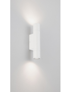 udendørs væglampe gu10 led hvid up down op ned havelamper udendørsbelysning 2
