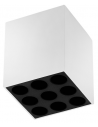 LARGO Påbygningsspot i aluminium H8 cm 1 x 10W LED - Hvid