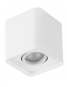 MONIQUE Påbygningsspot i aluminium H8,5 cm 1 x GU10 LED - Hvid
