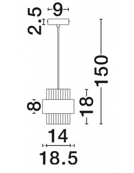 loftlampe moderne design led spisebord pendellampe