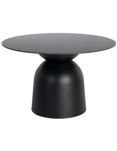 rundt spisebord 120 sort moderne design
