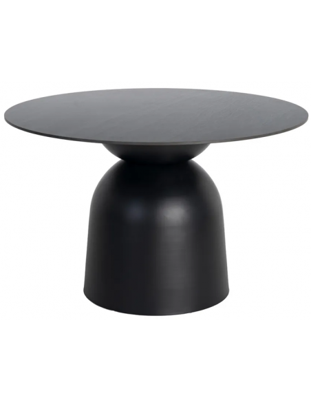 rundt spisebord 120 sort moderne design
