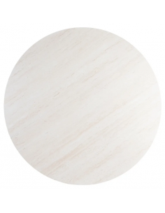 rundt spisebord 120 beige moderne design 2