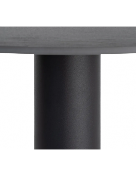 rundt spisebord 120 sort moderne design