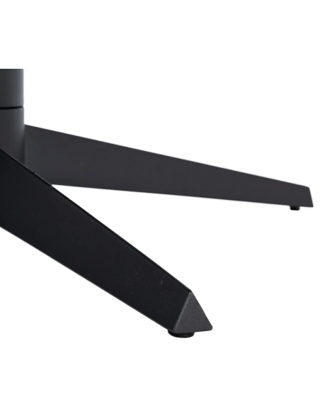 rundt spisebord 120 sort moderne design