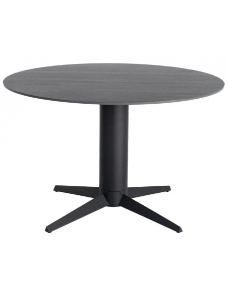 rundt spisebord 120 sort moderne design