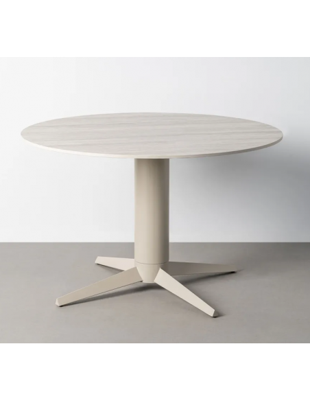 rundt spisebord 120 grå moderne design