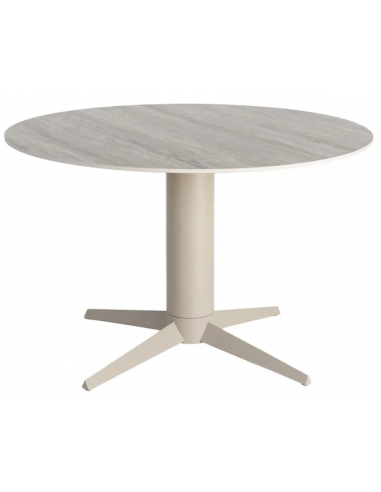 rundt spisebord 120 grå moderne design