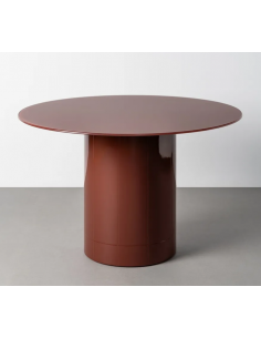 rundt spisebord 120 glas moderne design