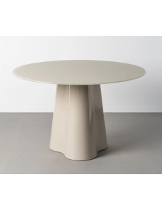 rundt spisebord 120 glas moderne design