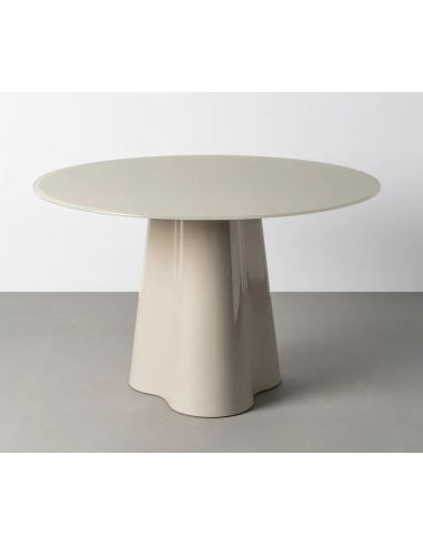 rundt spisebord 120 glas moderne design