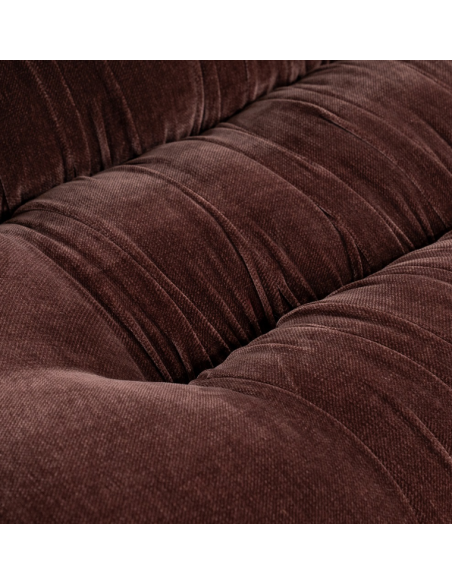 sofa 3 personer moderne nordisk design skandinavisk retro gammeldags stof