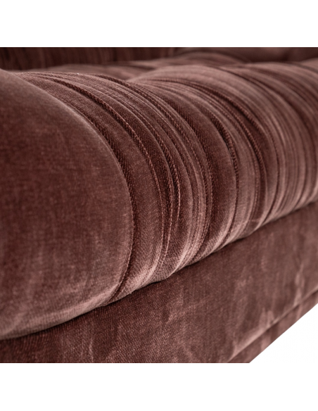 sofa 3 personer moderne nordisk design skandinavisk retro gammeldags stof