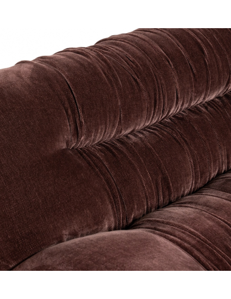 sofa 3 personer moderne nordisk design skandinavisk retro gammeldags stof