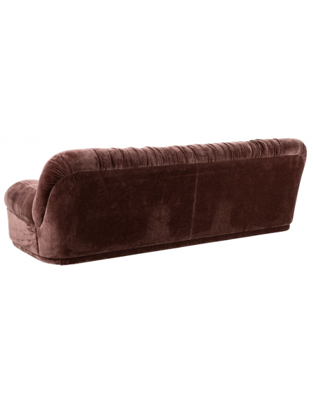 sofa 3 personer moderne nordisk design skandinavisk retro gammeldags stof